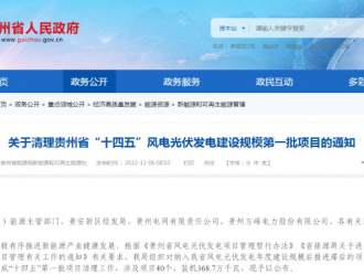 涉及國(guó)家電投等15家企業(yè)，貴州40個(gè)風(fēng)電、光伏項(xiàng)目被清理