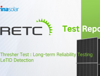 天合光能至尊N型695W系列組件通過RETC加嚴可靠性測試