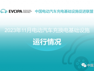 信息發(fā)布丨2023年11月全國(guó)電動(dòng)汽車充換電基礎(chǔ)設(shè)施運(yùn)行情況